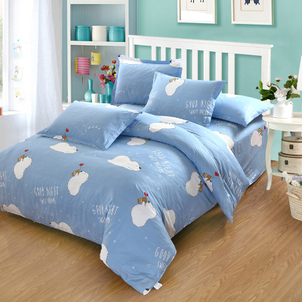 91家纺网 家纺一手货源 找家纺 （总）名优家纺 2024新款13070套件系列 全棉印花四件套