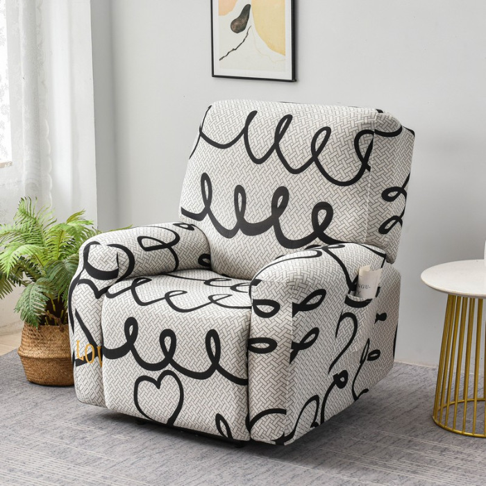 91家纺网 家纺一手货源 找家纺 兴妮雅家纺 2024新款芝华士沙发套 格纹爱意