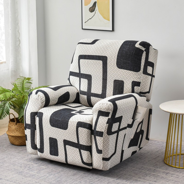 91家纺网 家纺一手货源 找家纺 兴妮雅家纺 2024新款芝华士沙发套 格纹方块