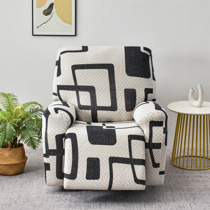 91家纺网 家纺一手货源 找家纺 兴妮雅家纺 2024新款芝华士沙发套 格纹方块