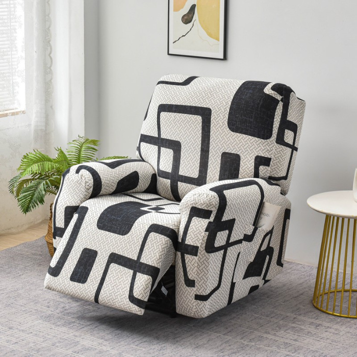 91家纺网 家纺一手货源 找家纺 兴妮雅家纺 2024新款芝华士沙发套 格纹方块