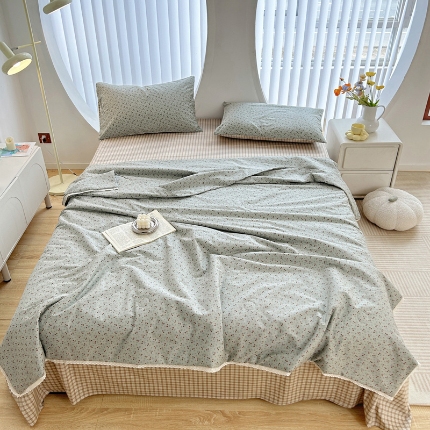 柠馨 2024新款全棉夏被套件随心配系列 觅儿
