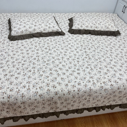 91家纺网 家纺一手货源 找家纺 （总）暖居 2025新款支持定制纯棉榻榻米三件套单件被套农村大炕盖