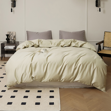 EH家居 2024新款长绒棉春夏单品系列-单被套 蜜合玉