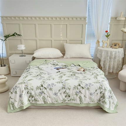 91家纺网 家纺一手货源 找家纺 （总）青螺家纺2024新款50S天丝夏凉被