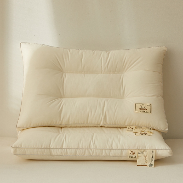 91家纺网 家纺一手货源 找家纺 （总）乐可 2024新款A类本色全棉枕 枕头枕芯-风格二