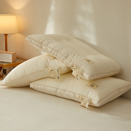 （总）乐可 2024新款A类本色全棉枕 枕头枕芯-风格二