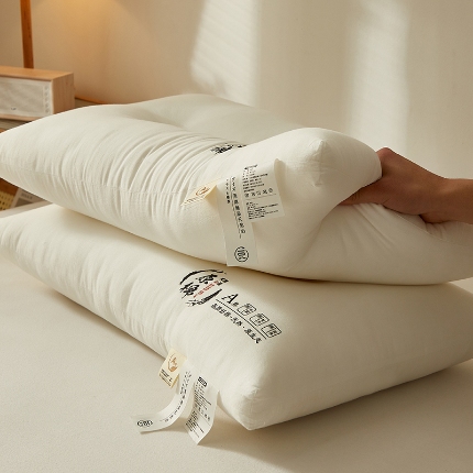 91家纺网 家纺一手货源 找家纺 （总）乐可 2024新款A类水洗原棉枕 枕头枕芯-风格二