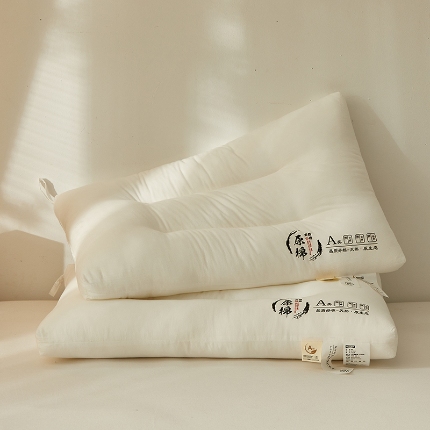 91家纺网 家纺一手货源 找家纺 （总）乐可 2024新款A类水洗原棉枕 枕头枕芯-风格二