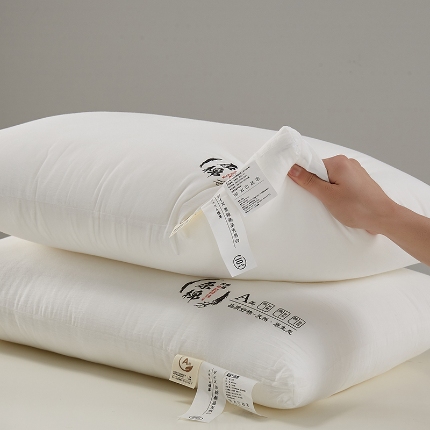 91家纺网 家纺一手货源 找家纺 （总）乐可 2024新款A类水洗原棉枕 枕头枕芯-风格一