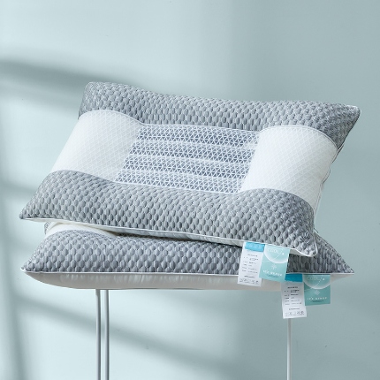 91家纺网 家纺一手货源 找家纺 （总）2024新款 躺下就凉快了 全棉护颈枕芯 凉豆豆清凉枕决明子明目枕头