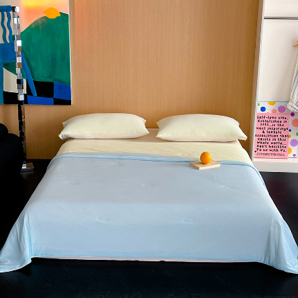 91家纺网 家纺一手货源 找家纺 （总）昔可家纺 2024新款冰淇淋瓜瓜夏凉被