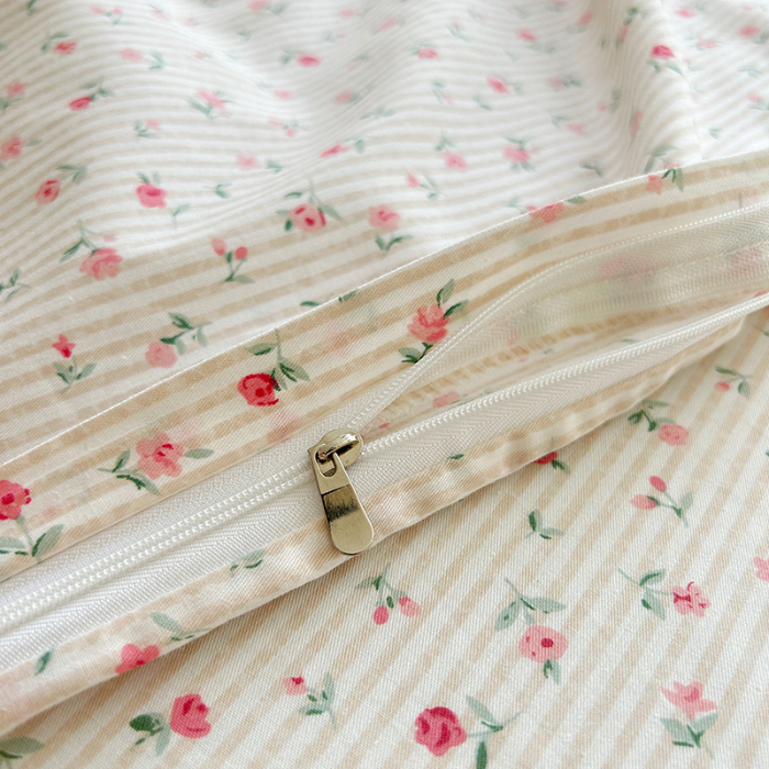 91家纺网 家纺一手货源 找家纺 柠馨 2023新款13376可爱系列全棉印花四件套 绮幻