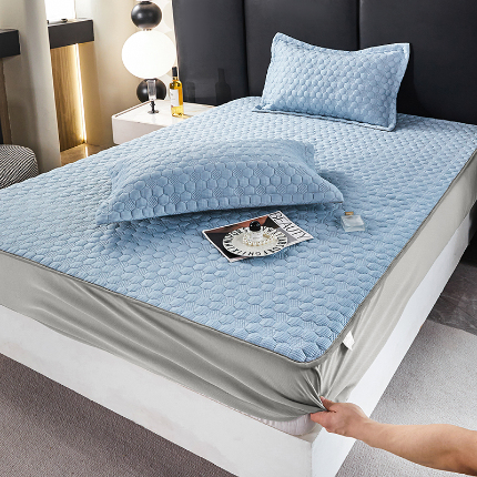 91家纺网 家纺一手货源 找家纺 （总）桂雅居 2024新款高分子超速冷感软席三件套（大客户微信私聊） 