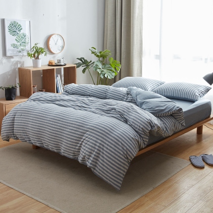 91家纺网 家纺一手货源 找家纺 北欧良品 针织棉单品被套