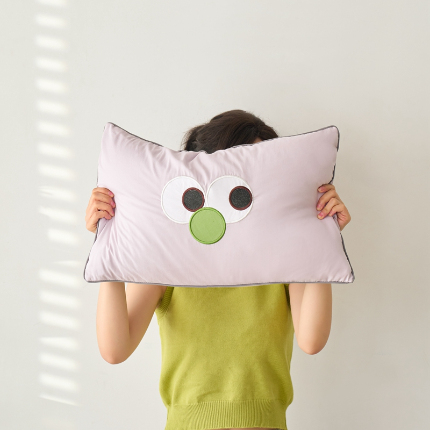 91家纺网 家纺一手货源 找家纺 （总）她喜爱枕芯枕头 2024新款萌趣曲奇全荞麦枕