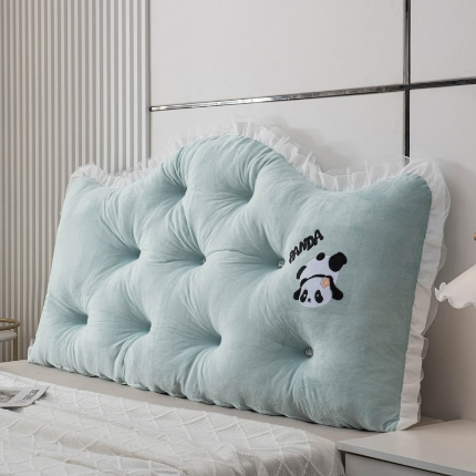 91家纺网 家纺一手货源 找家纺 （总）美达人2024新款床头靠垫大靠背靠枕安妮儿一件代发