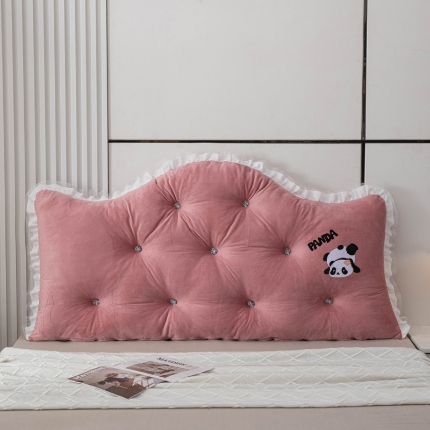 91家纺网 家纺一手货源 找家纺 （总）美达人2024新款床头靠垫大靠背靠枕安妮儿一件代发