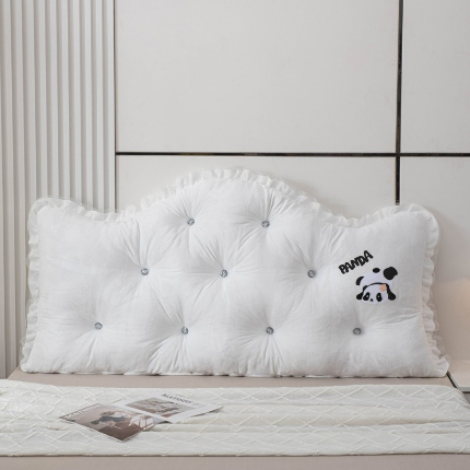 91家纺网 家纺一手货源 找家纺 （总）美达人2024新款床头靠垫大靠背靠枕安妮儿一件代发