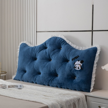 91家纺网 家纺一手货源 找家纺 （总）美达人2024新款床头靠垫大靠背靠枕安妮儿一件代发