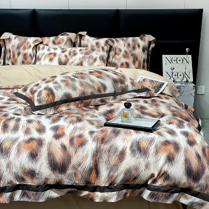 91家纺网 家纺一手货源 找家纺 （总）大渔生活 2025新款舒芯棉高奢数码印花四件套