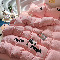 91家纺网 家纺一手货源 找家纺 （总）阿曼达 2024新款简约轻奢卡通熊猫毛巾绣水洗棉四件套