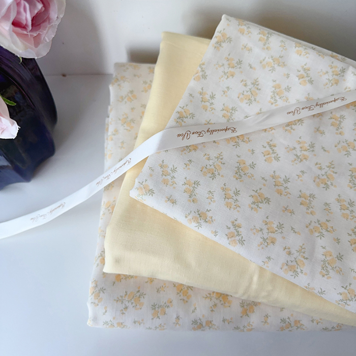 91家纺网 家纺一手货源 找家纺 麦伦家居 2024春夏新品全棉有氧双层纱印花系列四件套（叠拍图）晴天