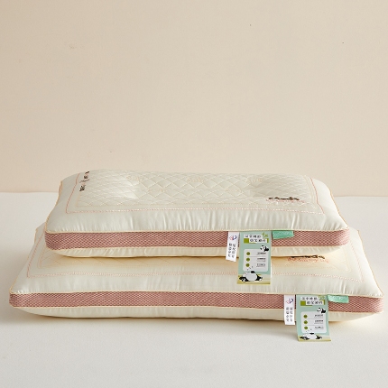 91家纺网 家纺一手货源 找家纺 （总）乐可 2024新款亲子熊猫呼呼乳胶分区枕头枕芯