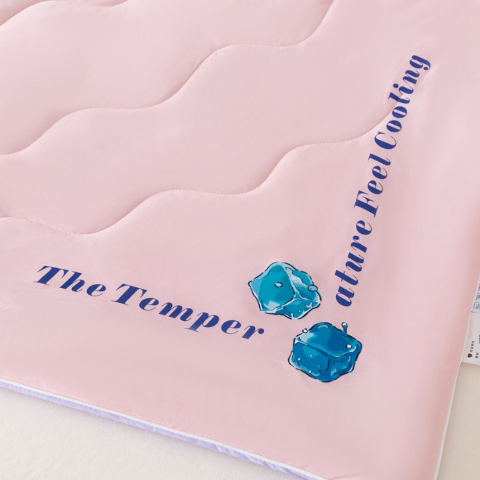 91家纺网 家纺一手货源 找家纺 （总）荔禾家居 2024新款A类氨纶凉感丝冰感夏被