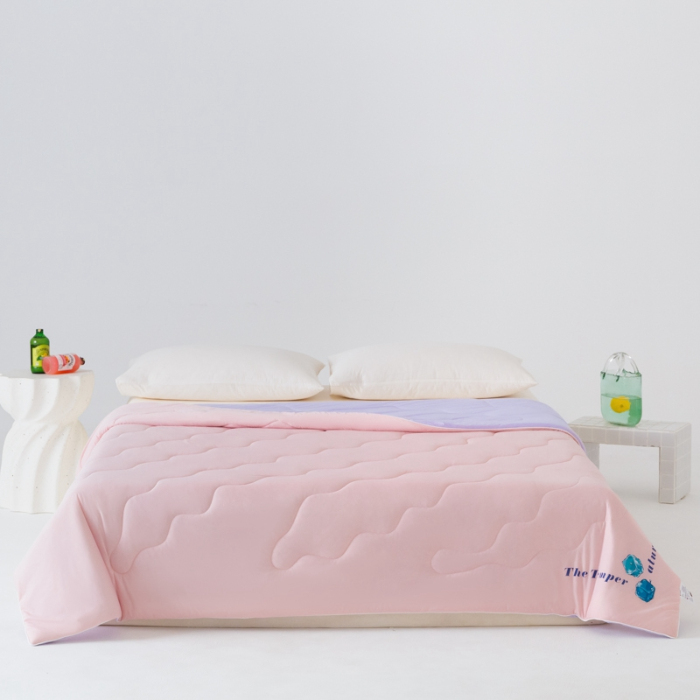 91家纺网 家纺一手货源 找家纺 （总）荔禾家居 2024新款A类氨纶凉感丝冰感夏被