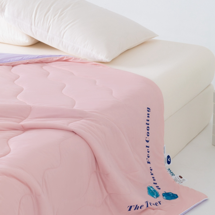 91家纺网 家纺一手货源 找家纺 （总）荔禾家居 2024新款A类氨纶凉感丝冰感夏被