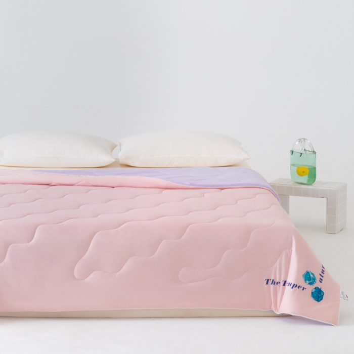 91家纺网 家纺一手货源 找家纺 （总）荔禾家居 2024新款A类氨纶凉感丝冰感夏被