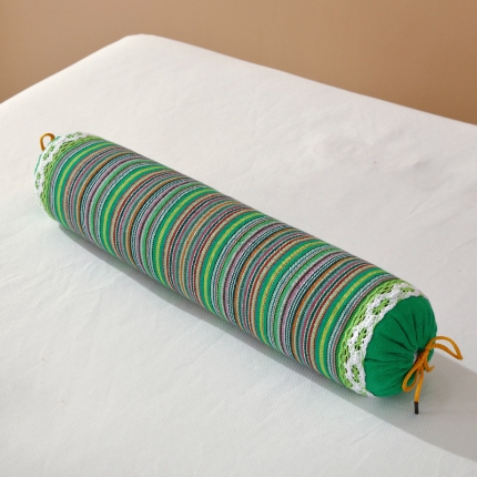 91家纺网 家纺一手货源 找家纺 （总）芯奇想 2024新款圆柱形荞麦硬枕头颈椎枕头糖果枕