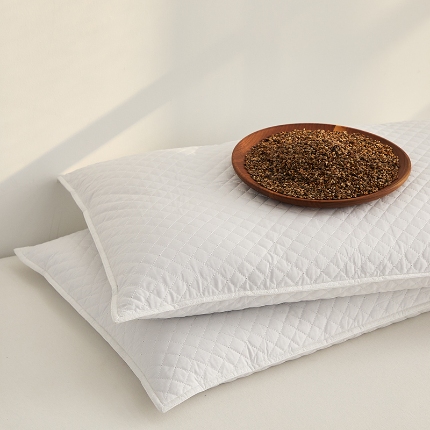 91家纺网 家纺一手货源 找家纺 （总）乐可 2024新款天然纯荞麦枕 枕头枕芯