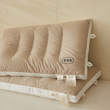 91家纺网 家纺一手货源 找家纺 （总）乐可 2024新款荞麦分区护颈枕头枕芯