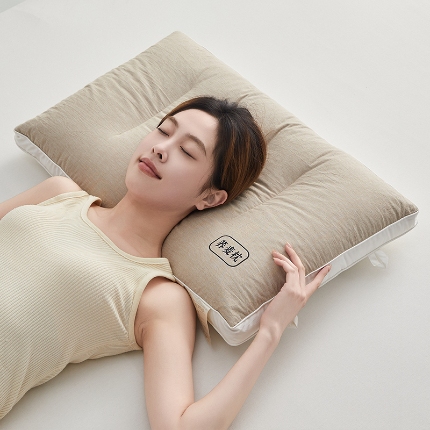 91家纺网 家纺一手货源 找家纺 （总）乐可 2024新款荞麦分区护颈枕头枕芯