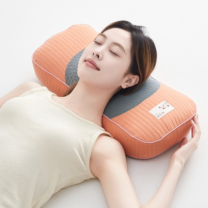 91家纺网 家纺一手货源 找家纺 （总）乐可 2024新款全棉砂洗元宝荞麦枕头枕芯