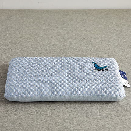 乐可 2024新款儿童云眠凉感豆豆乳胶枕头枕芯 豆豆蓝