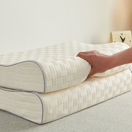 91家纺网 家纺一手货源 找家纺 （总）乐可 2024新款华夫格乳胶枕头枕芯