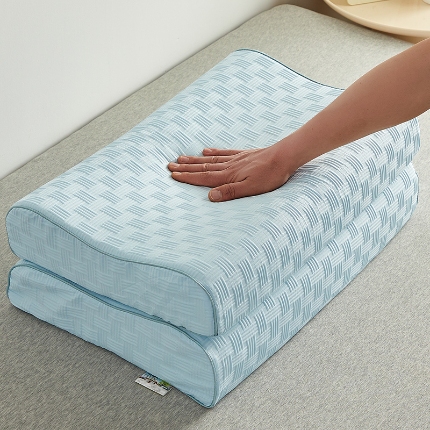 91家纺网 家纺一手货源 找家纺 （总）乐可 2024新款华夫格乳胶枕头枕芯