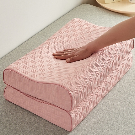 91家纺网 家纺一手货源 找家纺 （总）乐可 2024新款华夫格乳胶枕头枕芯