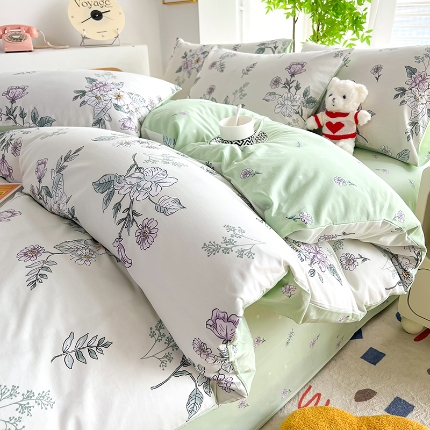 雲归梦 2024新款全棉13070多规格四件套 花韵