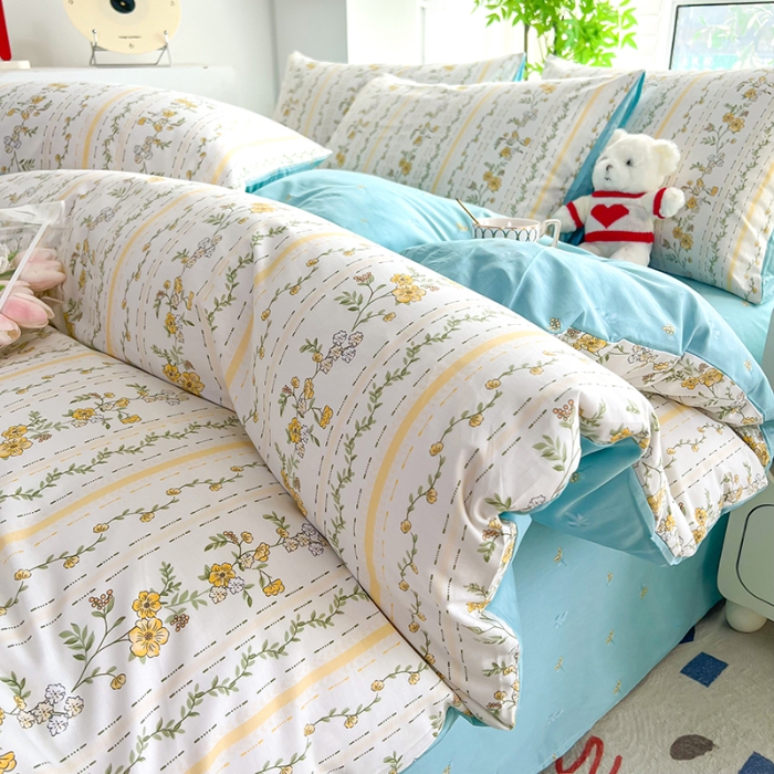 91家纺网 家纺一手货源 找家纺 雲归梦 2024新款全棉13070多规格四件套 宁静致远