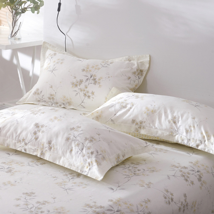 91家纺网 家纺一手货源 找家纺 宝齐莱家纺 单品印花枕套一只 沙琳