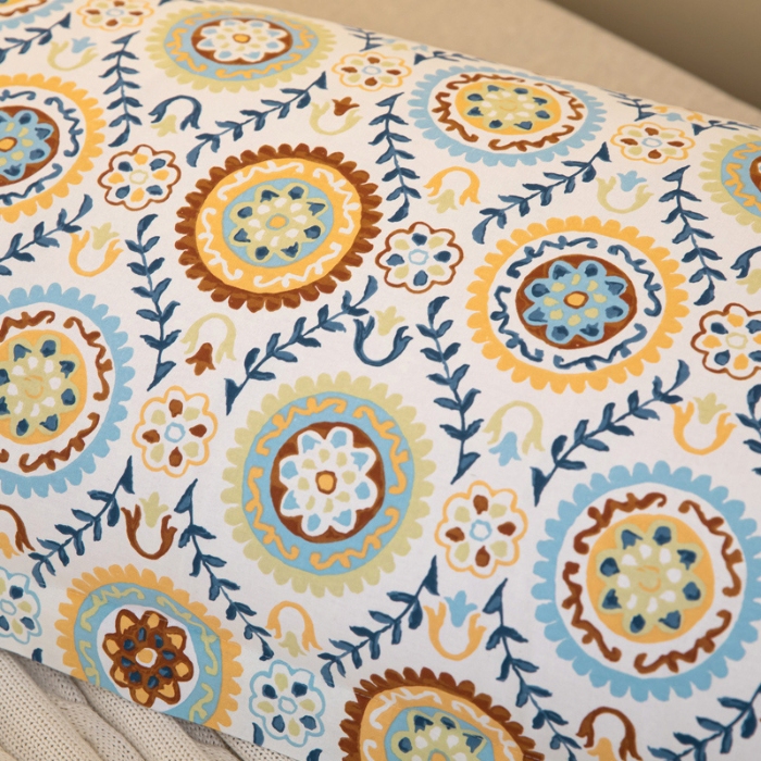 91家纺网 家纺一手货源 找家纺 喜相逢家纺2024新款 D26-双人枕套-纯棉磨毛长枕套全棉磨毛