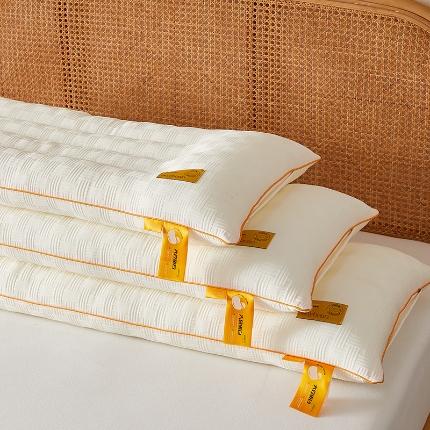 91家纺网 家纺一手货源 找家纺 （总）乐可 2024新款A类华夫格双人长枕 枕头枕芯