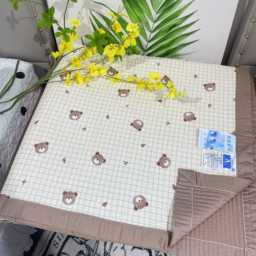 91家纺网 家纺一手货源 找家纺 （总）双面天丝床盖240×230 单件莫代尔天丝棉花床盖 夏季凉席冰丝床单