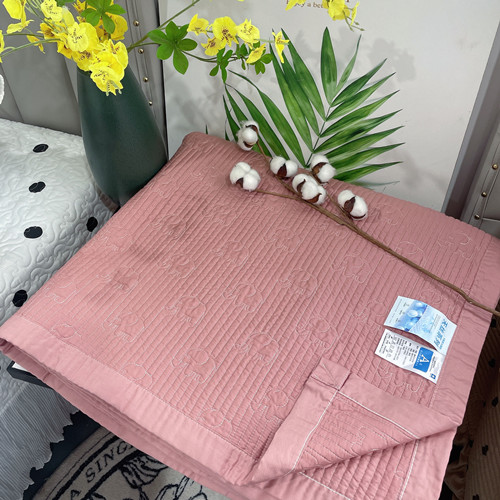 91家纺网 家纺一手货源 找家纺 （总）双面天丝床盖240×230 单件莫代尔天丝棉花床盖 夏季凉席冰丝床单