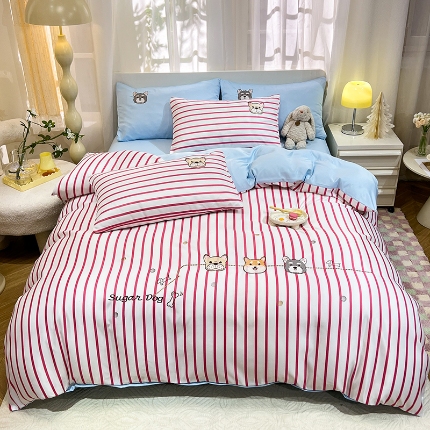 91家纺网 家纺一手货源 找家纺 （总）经年2025年 新款 水洗真丝冰丝天丝四件套直播爆款好伙伴系列