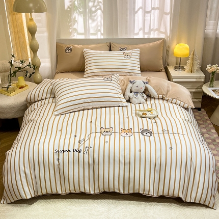 91家纺网 家纺一手货源 找家纺 （总）经年2025年 新款 水洗真丝冰丝天丝四件套直播爆款好伙伴系列